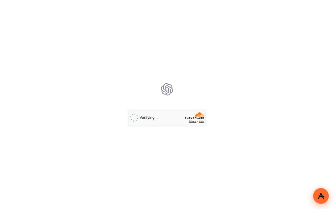 Cloudflare Verifying widget under the OpenAI logo, not completing, while opening chatgpt.com through AnyProxy