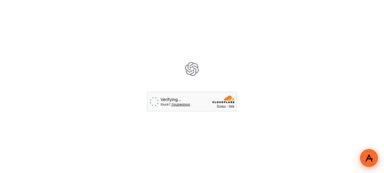 ChatGPT through AnyProxy stuck on a Cloudflare Verifying box